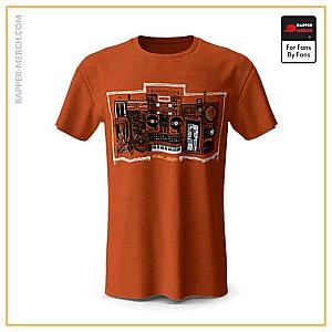 Beastie Boys T-shirts - Beastie Boys Music Box Poster Orange Tees RP0410