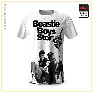 Beastie Boys T-shirts - Beastie Boys Story Film Cover Monochrome T-Shirt RP0410