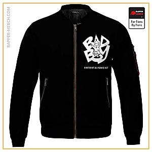 Biggie Smalls Jackets - Bad Boy Entertainment Logo Notorious BIG Bomber Jacket RP0310