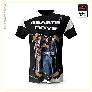 Beastie Boys T-shirts - Cool Torn Picture Beastie Boys Art Shirt RP0410