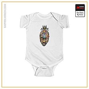 Tupac Shakur Baby Onesies - Amazing 2Pac Head Art Gangsta Thug Life Baby Toddler Bodysuit RM0310