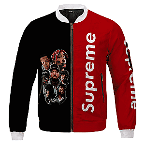 Tupac Shakur Jackets - Amazing Hip Hop Iconic Rappers Supreme Bomber Jacket RM0310