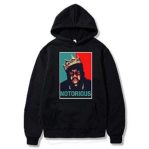 Biggie Smalls Outfit - Notorious Big Hiphop Biggie Smalls Crown Hoodie