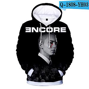 Eminem Hoodie - Famous Rapper Hoodies Fashion 3D Print Hooded Casual Clothes