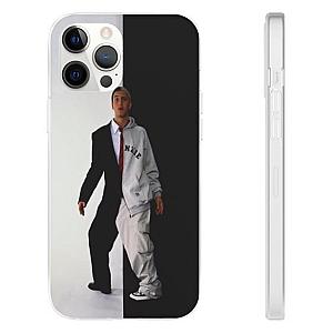 Eminem Outfit - Formal &amp; Casual Attire White And Black Eminem iPhone 12 Cover