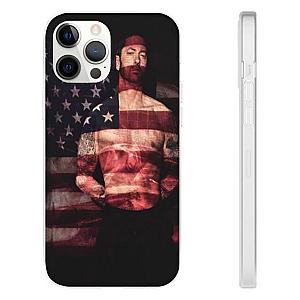 Eminem Outfit - Eminem Revival Album Cover American Flag iPhone 12 Case