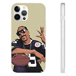 Snoop Dogg Outfit - Snoop Dogg Pittsburgh Steelers Football Jersey iPhone 12 Cover