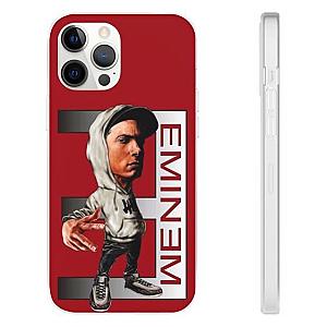 Eminem Outfit - Cool Eminem Caricature Art Red iPhone 12 Bumper Case