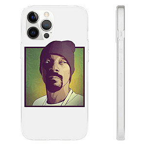 Snoop Dogg Outfit - Snoop Dogg Vectorized Portrait Weed Background iPhone 12 Cover