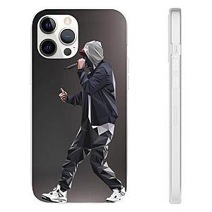 Eminem Outfit - Famous American Rapper Eminem Fan Art iPhone 12 Case