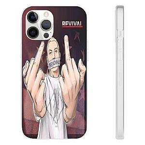 Eminem Outfit - Revival Album Double Middle Finger Eminem iPhone 12 Case