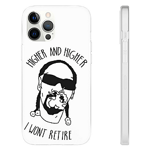 Snoop Dogg Outfit - Higher And Higher Snoop Dogg Minimalist White iPhone 12 Case