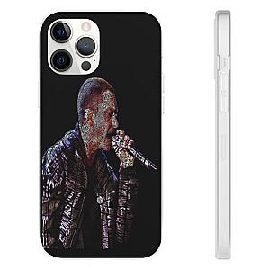 Eminem Outfit - Awesome Typography Portrait Eminem iPhone 12 Fitted Case