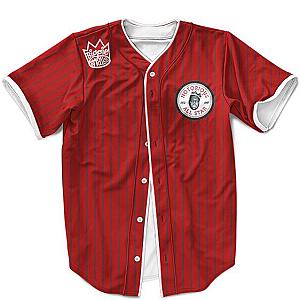 Biggie Smalls Outfit - The Notorious BIG All Stars Pinstripe Amazing MLB Baseball Jersey