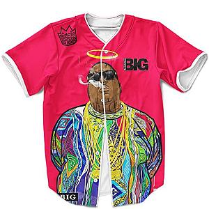 Biggie Smalls Outfit - The Notorious BIG Smoking Graffiti Art Dope Baseball Shirt