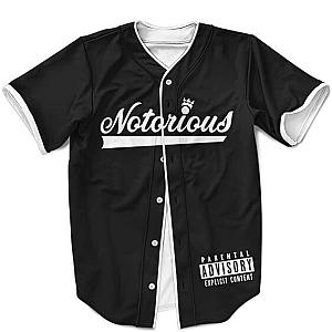 Biggie Smalls Outfit - Big Poppa Notorious BIG 1972 Birthyear Clean Black Dope Baseball Uniform