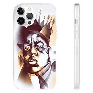 Biggie Smalls Outfit - Hip Hop Rapper Notorious Big Crowned Head Art iPhone 12 Case