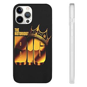 Biggie Smalls Outfit - The Notorious B.I.G. Crown Golden Logo iPhone 12 Case