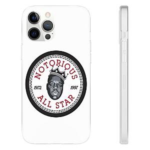 Biggie Smalls Outfit - Tribute To Notorious Big All-Star Logo iPhone 12 Fitted Case