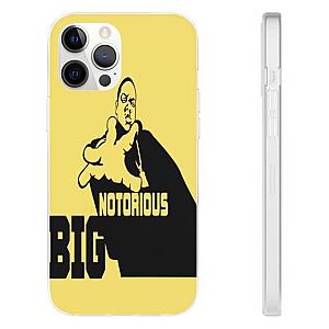 Biggie Smalls Outfit - Notorious Big Minimalist Yellow iPhone 12 Fitted Cover