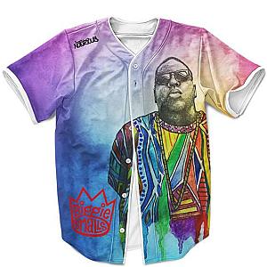 Biggie Smalls Outfit - The Notorious BIG Biggie Smalls Colorful Design Cool Baseball Jersey