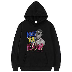 TuPac Outfit - Rapper Tupac Keep Ya Head Up Unisex Hoodie