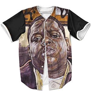 Biggie Smalls Outfit - Big Poppa Artwork Painting Simple Fantastic Baseball Jersey