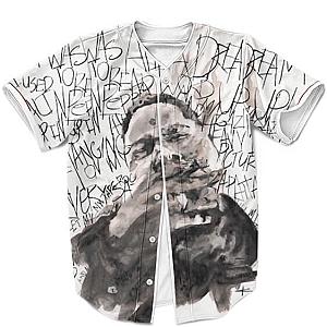 Biggie Smalls Outfit - Biggie Smalls It Was All A Dream Abstract Watercolor Art Cool Baseball Jersey