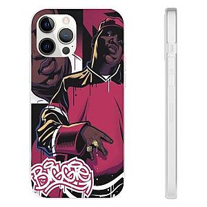 Biggie Smalls Outfit - East Coast Rapper Biggie Fan Art iPhone 12 Bumper Cover