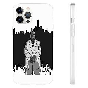 Biggie Smalls Outfit - Tribute To Biggie Smalls Monochrome City View iPhone 12 Case