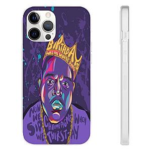 Biggie Smalls Outfit - Biggie Lyrics Birthdays Was The Worst Days iPhone 12 Cover