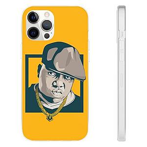 Biggie Smalls Outfit - The Notorious Biggie Smalls Vibrant Yellow iPhone 12 Case