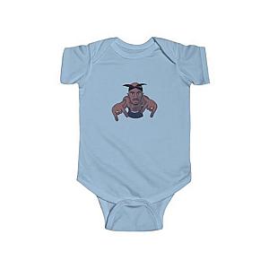 TuPac Outfit - Famous West Coast Rapper 2Pac Art Baby Toddler Onesie