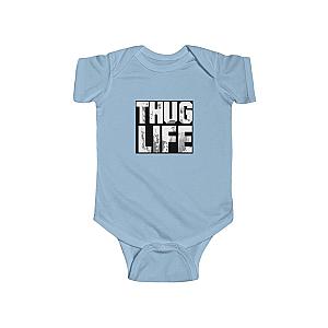 TuPac Outfit - Thug Life Tupac Makaveli Shakur Minimalist Baby Bodysuit