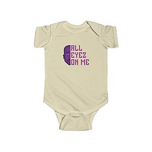 TuPac Outfit - Purple Tupac Shakur All Eyez On Me Design Baby Bodysuit