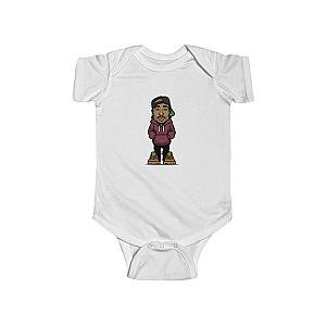 TuPac Outfit - Rapper 2pac Makaveli Miniature Design Baby Toddler Onesie