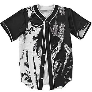 TuPac Outfit - Awesome Black and White Sketch Art Tupac Amaru Baseball Jersey