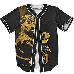 TuPac Outfit - Tupac Amaru Shakur Signature Legend Dope Hip Hop Baseball Jersey