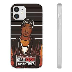 TuPac Outfit - Dope Thug Life Great Life Tupac Amaru Shakur iPhone 12 Case