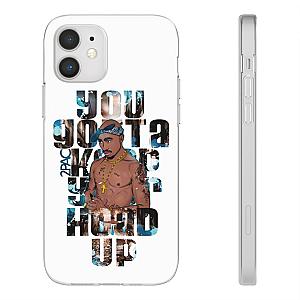 TuPac Outfit - Tupac Amaru Shakur Keep Ya Head Up Awesome iPhone 12 Case