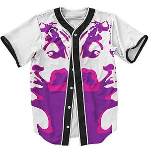 TuPac Outfit - Tupac Makaveli Trippy Color Art Purple Shade Baseball Jersey