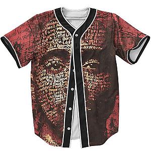 TuPac Outfit - Awesome Tupac Makaveli Death Art Tribute Dope Baseball Jersey