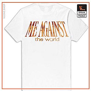 Tupac T-shirts - Tupac x Vlone ME AGAINST The World White Classic T-Shirt