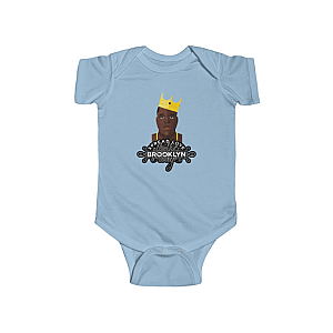 TuPac Outfit - Spread Love It&#039;s The Brooklyn Way Art Amazing Baby Onesie