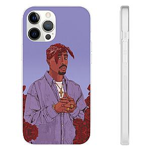 TuPac Outfit - Hip-Hop Rapper 2pac Makaveli Cross Hand Awesome iPhone 12 Case