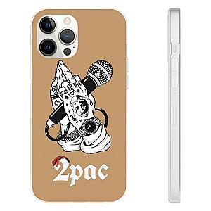 TuPac Outfit - 2pac Shakur Minimalist Hand Rap Culture Art iPhone 12 Case