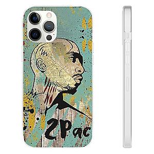 TuPac Outfit - Tupac Makaveli Shakur Pop Art Painting Cool iPhone 12 Case