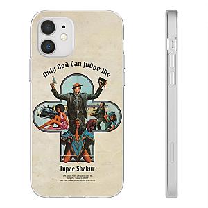 TuPac Outfit - 2pac Makaveli Only God Can Judge Me Album Cover iPhone 12 Case