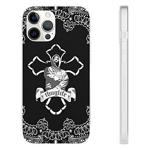 TuPac Outfit - 2pac Shakur Thug Life Bandana Pattern Dope iPhone 12 Case