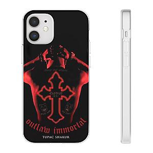 TuPac Outfit - Outlaw Immortal Exodus Tupac Shakur Cover Dope iPhone 12 Case